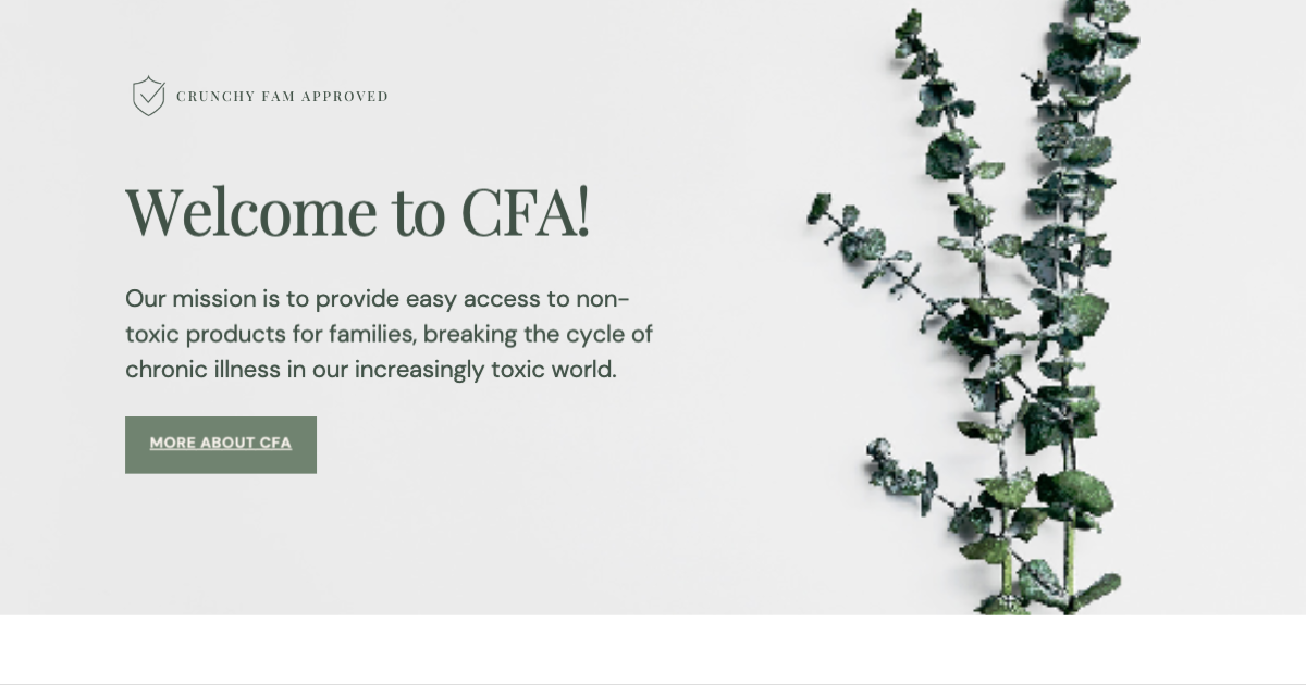 Crunchy Fam Approved